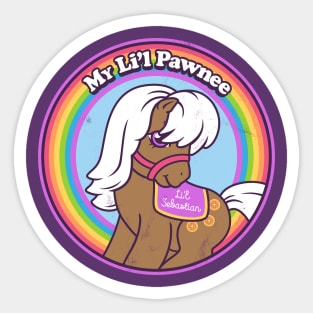 My Lil Pawnee Sticker